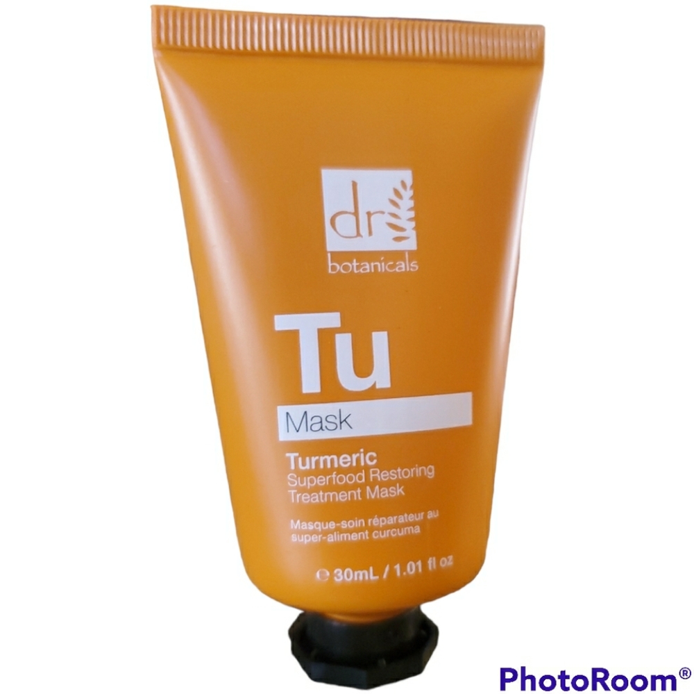 Dr Botanicals Turmeric Superfood Restoring Treatment Mask - Tu Mask - NEW